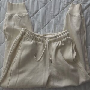 PINK Victoria's Secret Cream Joggers